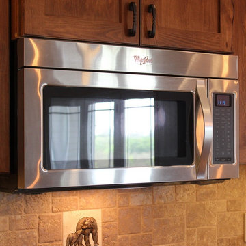 Rustic Finishes Reveal Hidden Storage Solutions