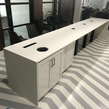 Caesarstone - Pure White & Calacatta Nuvo