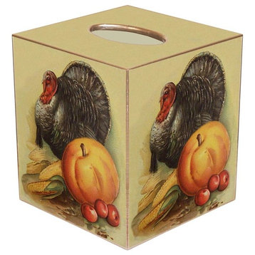 TB2894 - Thanksgivng Turkey Tissue Box Cover