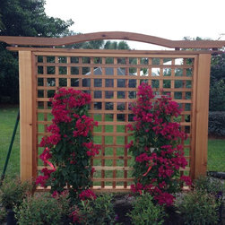 Custom Cedar Trellis - Outdoor Products