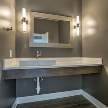 Powder Room At Entrance