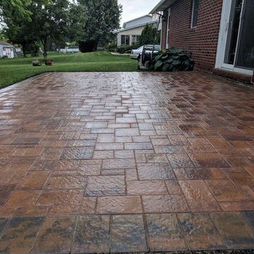 New paver patio
