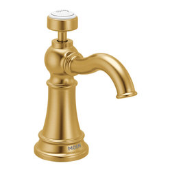 Weymouth Soap Dispenser - Brushed Gold - Soap & Lotion Dispensers