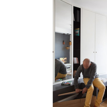 Rénovation et optimisation d'un studio de 22 m2 après division d'un grand appart