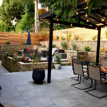 AFTER - Completed main patio, sun deck and utility area