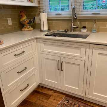 Shiloh Cabinetry - Arctic Maple & Carob Cherry