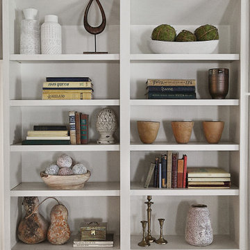 Detail of custom built-ins