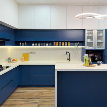 Blue Haven – 4BHK Apartment Interior Design in BSK Bangalore