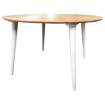 BADI Solid Wood Round Table