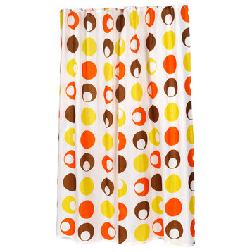 Extra Long "Madeline" Fabric Shower Curtain
