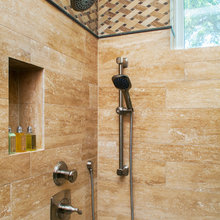 Master shower