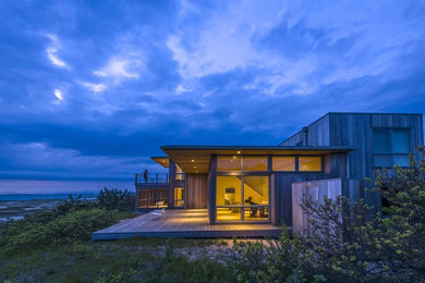 Inspiration for a modern exterior home remodel in Boston