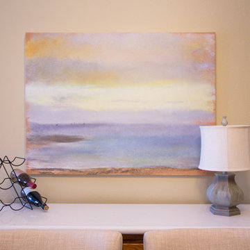 Orange Dining Room