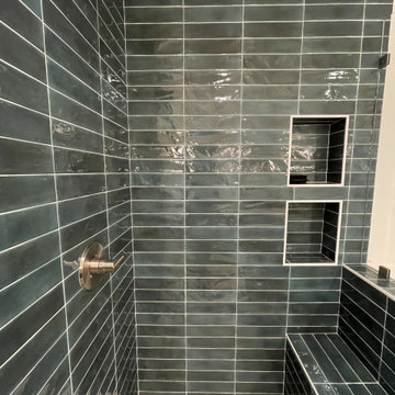 Vibrant Elegance: A Modern Bathroom Transformation