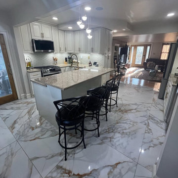 Kitchen & Living Area Transformation