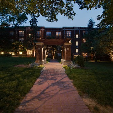 Nashville Outdoor Lighting at Hayes House Apartments