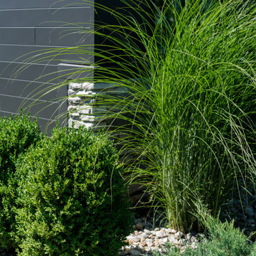 Lake Columbia Modern Lakefront Landscape