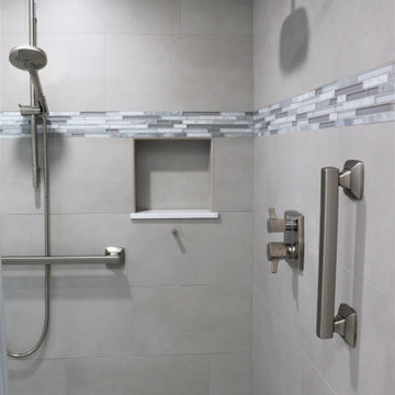 San Ramon Guest Bathroom and Master Bathroom remodel