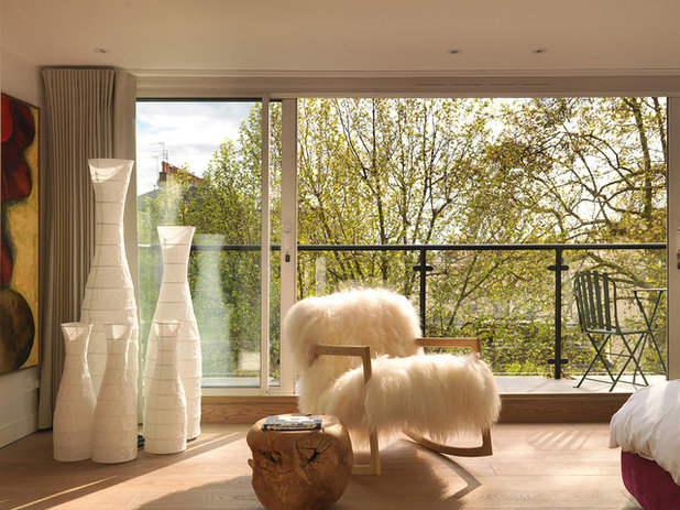 Contemporary Bedroom by Mia Karlsson Interior Design Ltd