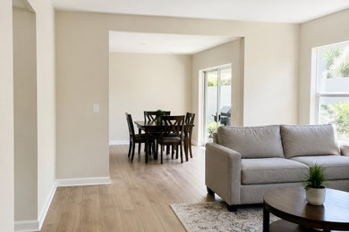Inspiration for a living room remodel in Miami