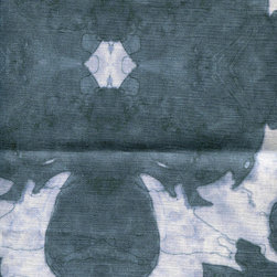 The Dance - ocean fabric detail - Upholstery Fabric