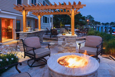 Patio - coastal patio idea in Philadelphia
