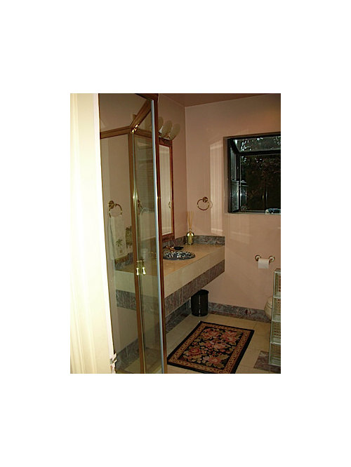 Modern Zen Powder Room