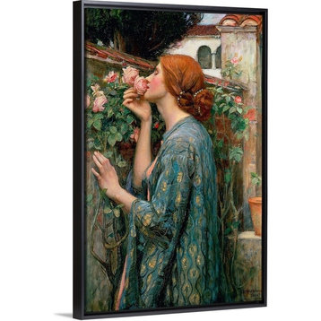 "The Soul of the Rose, 1908" Floating Frame Canvas Art, 18"x26"x1.75"