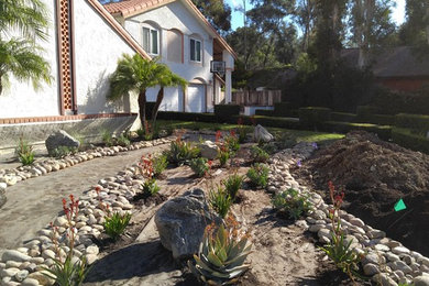 This is an example of a mid-sized contemporary landscaping in San Diego.