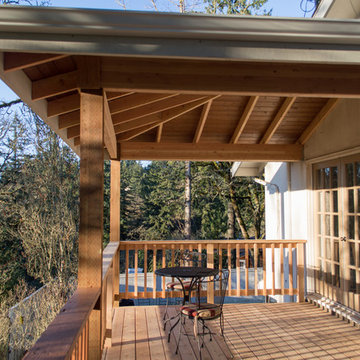 Cedar Deck and Patio Cover in Albany