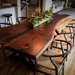 Live Edge Walnut Countertop - Dining Tables