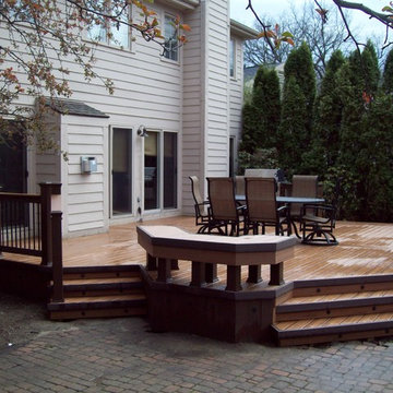 TREX TRANSCENDS TIKI TORCH BIRMINGHAM DECK