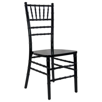 Flash Furniture Advantage Wood Chiavari Chair In Black