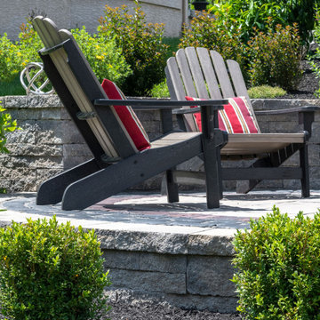 Cozy Circular Seating Area