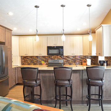 Two-Toned Kitchen in Holt, MI