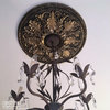 19 7/8"OD x 3 5/8"ID x 1 1/4"P Spring Leaf Ceiling Medallion