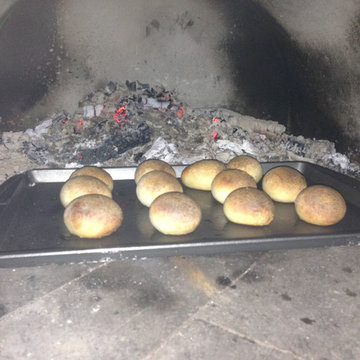 The Kenny Family Wood Fired Brick Pizza Oven in Maine