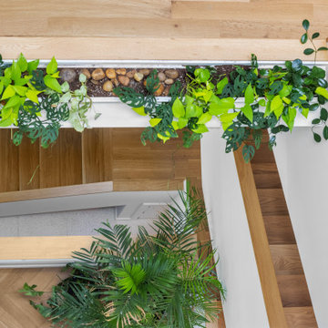 Williamsburg Townhouse - Main Stair from Above