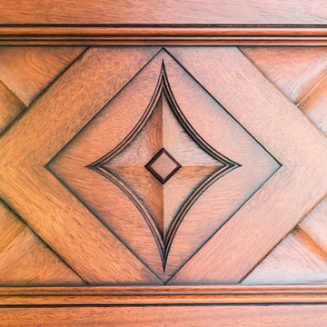 Mahogany Fireplace Mantel