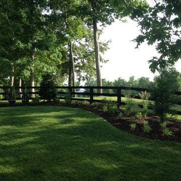 Fence line plantings
