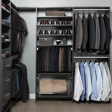 his closet
