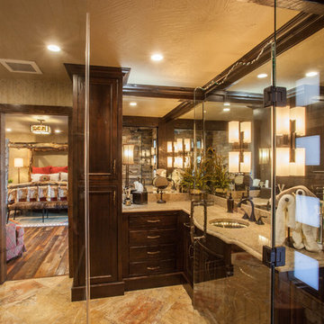 Rustic Elegance Master Bath