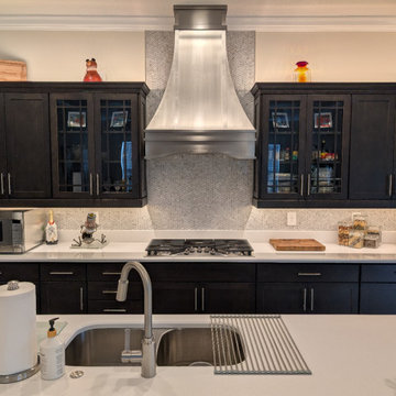 Before vs. After: Custom Stainless Steel Range Hood Leads the Reno Style