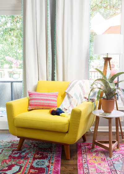 Eclectic Living Room by Jessica Cain