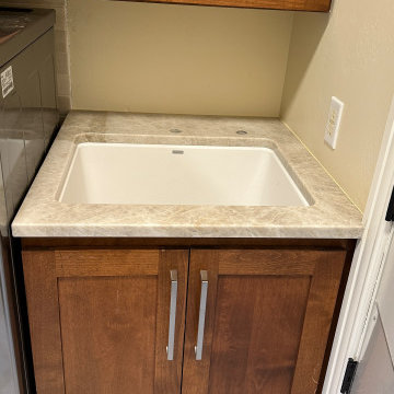 Gig Harbor Laundry — Taj Mahal Quartzite