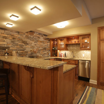 Beautiful basement for family gatherings