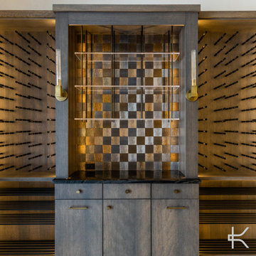 Florida luxury custom wine room