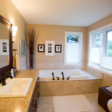 Conestoga Bathroom and entry door