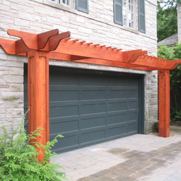 custom hand rail and gate