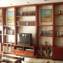 bookshelves